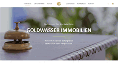 Desktop Screenshot of goldwasser-immobilien.de